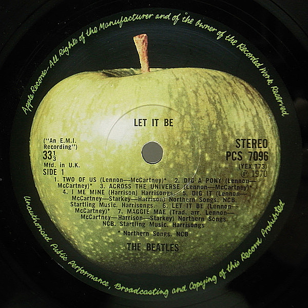 BEATLES / Let It Be (LP) / Apple | WAXPEND RECORDS