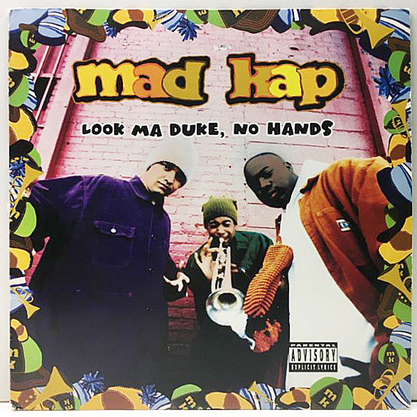 レコードメイン画像：SKULL SNAPSネタ 良好!! USオリジナル MAD KAP Look Ma Duke, No Hands ('93 RCA) ALKAHOLIKS, DADDY FREDDY参加 サンプリング Lp レコード