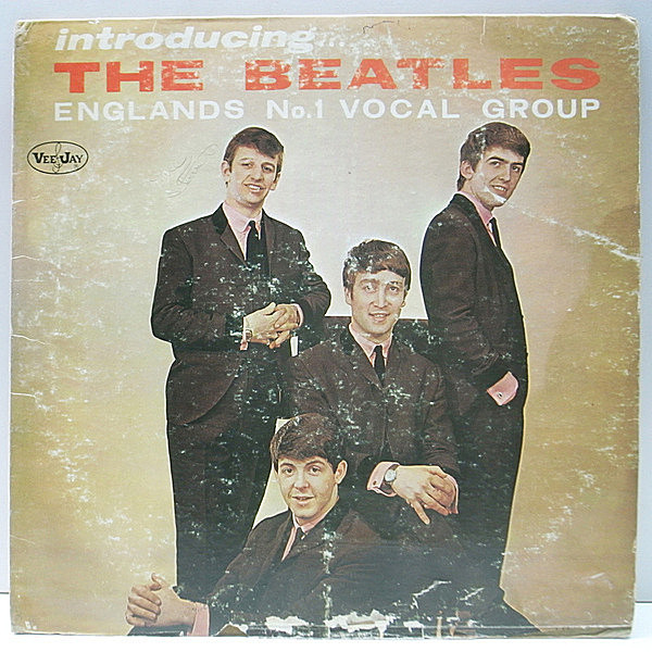 レコードメイン画像：レア!! Version 1『LOVE ME DO & P.S. I LOVE YOU』US MONO 虹ツヤ THE BEATLES Introducing ('63 VeeJay) AudioMatrix刻印あり 希少