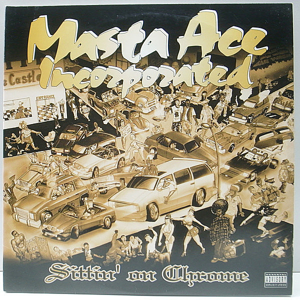 レコードメイン画像：ROY AYERSネタ 良品!! 2LP ゲートフォールドJK USオリジナル MASTA ACE INCORPORATED Sittin' On Chrome ('95 Delicious) LOUIE VEGA 参加