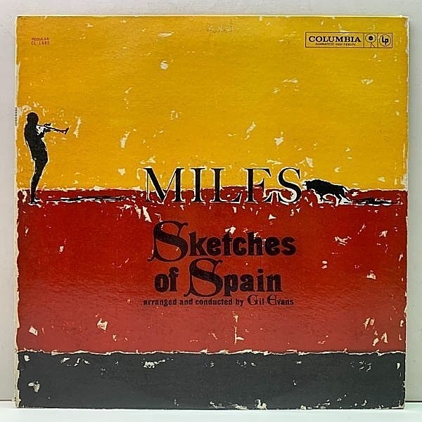 レコードメイン画像：良好!! 完全オリジナル MONO 6eye 深溝 MILES DAVIS Sketches Of Spain ('60 Columbia) w/ Gil Evans, Teo Macero 米 モノラル 初回プレス