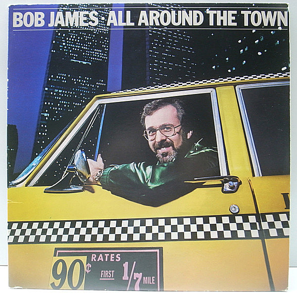 レコードメイン画像：【BJ絶頂期のライヴ！人気曲も多数！】2LP 良好品!! USオリジナル BOB JAMES All Around The Town | Earl Klugh, Idris Muhammad ほか豪華