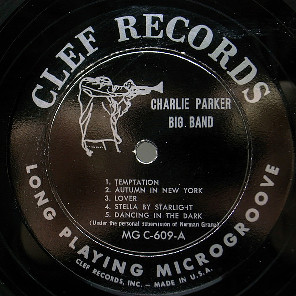 CHARLIE PARKER / Charlie Parker Big Band (LP) / Clef | WAXPEND RECORDS