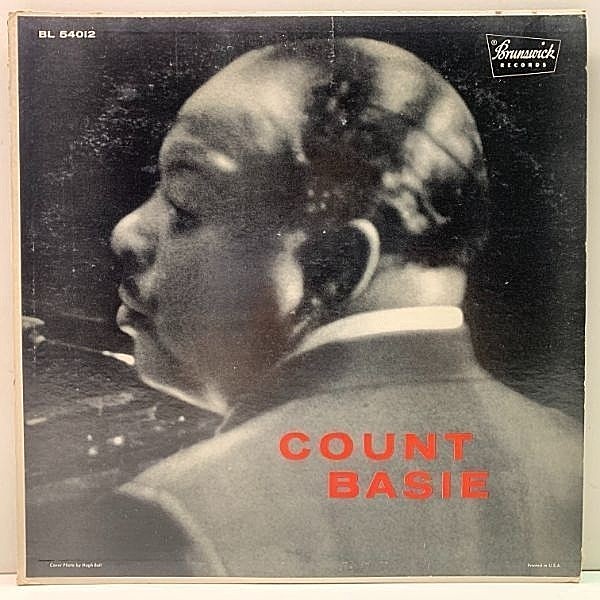 レコードメイン画像：良好盤!! MONO 深溝 USオリジナル COUNT BASIE Same ('55 Brunswick BL 54012) タフなVinylプレス 米 モノラル LP