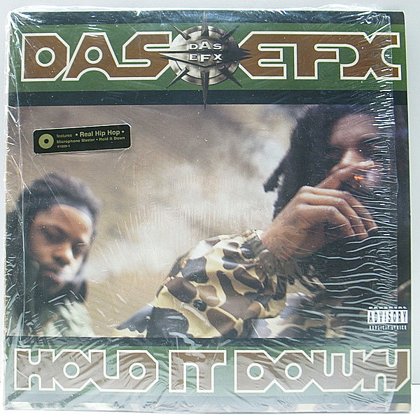 レコードメイン画像：Real Hip Hop収録 シュリンク美品 2LP USオリジナル DAS EFX Hold It Down ('95 EastWest) 専用インサート KRS-ONE DJ PREMIER EASY MO BEE