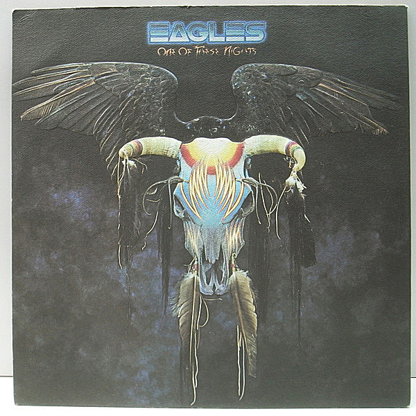 レコードメイン画像：美品!! 初版 7E規格 雲ラベル USオリジナル EAGLES One Of These Nights ('75 Asylum) イーグルス／呪われた夜 LP 名盤