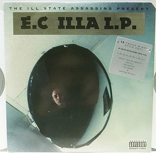 レコードメイン画像：WHITE VINYL・カラーヴァイナル仕様 ハイプステッカー 2LP USオリジナル E.C.ILLA L.P. ('95 Wicked Entertainment) No More 他 DJ PREMIER