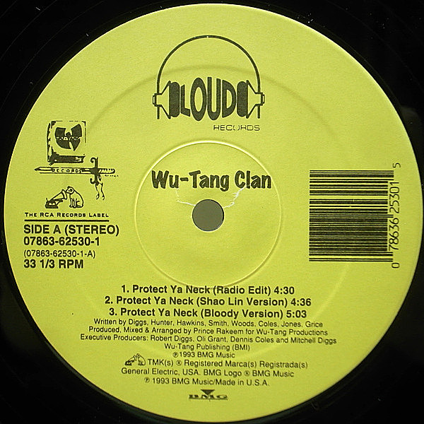 WU-TANG CLAN / Protect Ya Neck (12) / Loud | WAXPEND RECORDS