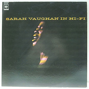 レコード画像：SARAH VAUGHAN / In Hi-Fi