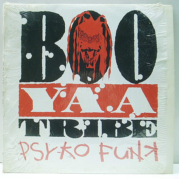 レコードメイン画像：PARLIAMENTネタ シュリンク美品!! 12インチ USオリジナル BOO-YAA TRIBE Psyko Funk ('90 4th & Broadway) PRINCE PAUL REMIX SAMPLING