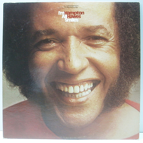 レコードメイン画像：【'66年L.A.ライブ録音】美盤!! D1マト USオリジナル HAMPTON HAWES I'm All Smiles (Contemporary S7631) Red Mitchell, Donald Bailey