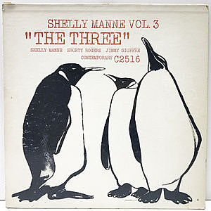 レコード画像：SHELLY MANNE / Shelly Manne Vol. 3 : The Three