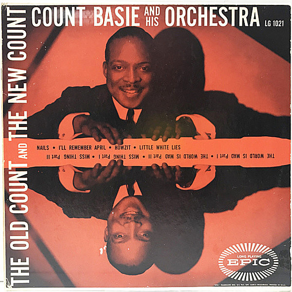 レコードメイン画像：【Wardell Gray, Lester Young, Freddie Green, etc】10'' FLAT ストロボ USオリジナル COUNT BASIE The Old Count And The New Count