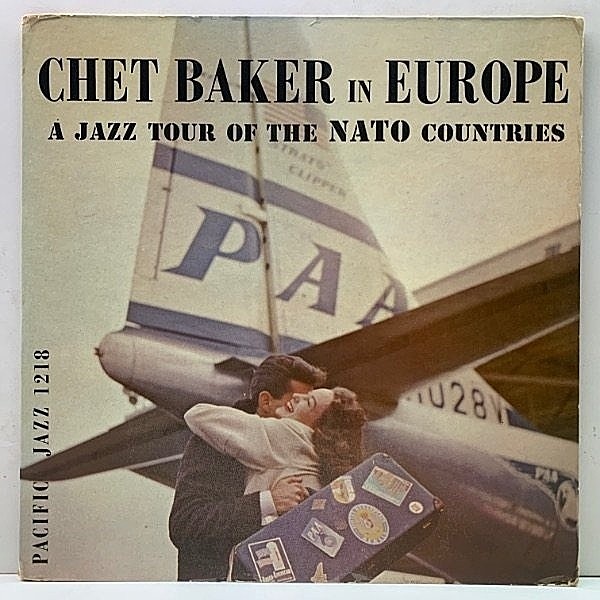 レコードメイン画像：レアな良好盤!! USオリジナル CHET BAKER In Europe ('55 Pacific Jazz) w/ RICHARD TWARDZIK 初回 コーティング仕様 MONO 深溝