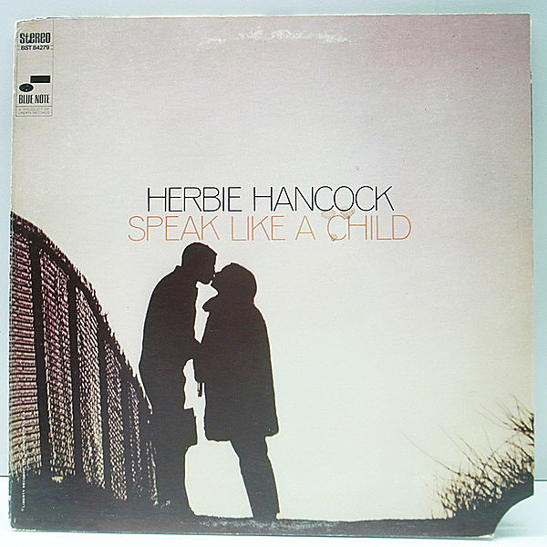 レコードメイン画像：美盤!! 手書きUA刻印 HERBIE HANCOCK Speak Like A Child ('68 Blue Note) ロマンチックなモーダル～新主流派の傑作 [US 音符青ベタ]