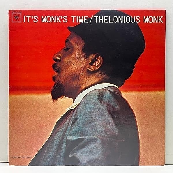 レコードメイン画像：美品 MONO【初版GUARANTEED 2eye 完全オリジナル】THELONIOUS MONK It's Monk's Time ('64 Columbia) w/ Charlie Rouse ほか