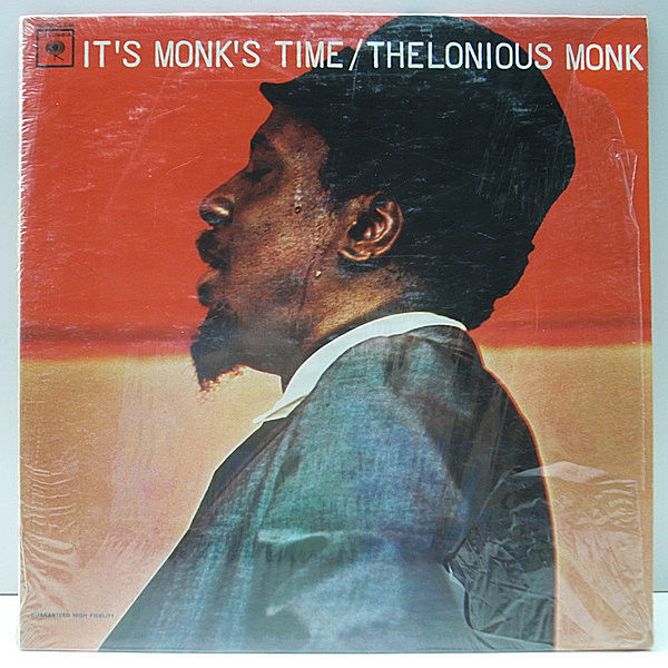 レコードメイン画像：貴重・シュリンク美品!! MONO 初回 GUARANTEED 2eye 完全オリジナル THELONIOUS MONK It's Monk's Time ('64 Columbia) Charlie Rouse ほか