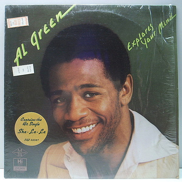 レコードメイン画像：シュリンク+ハイプステッカー 美品!! USオリジナル AL GREEN Explores Your Mind ('74 Hi) Sha-La-La, Hangin' On ほか アル・グリーン Lp