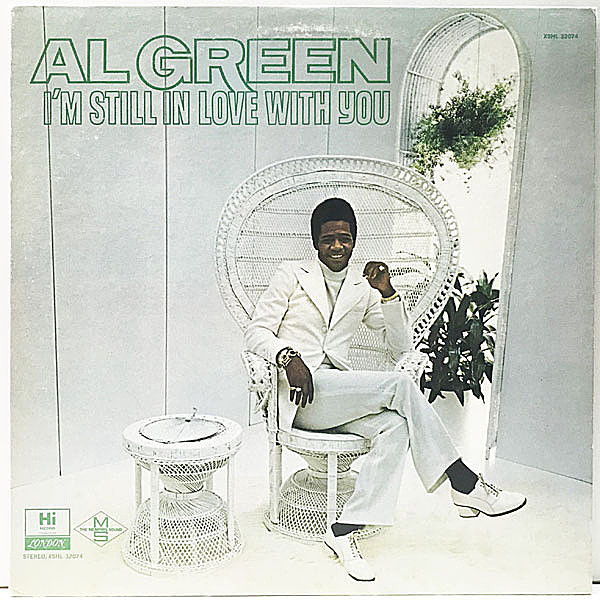 レコードメイン画像：MC LYTEネタ 良品 USオリジナル AL GREEN I'm Still In Love With You ('72 Hi) Love And Happiness, I'm Glad You're Mine 他 SAMPLING LP