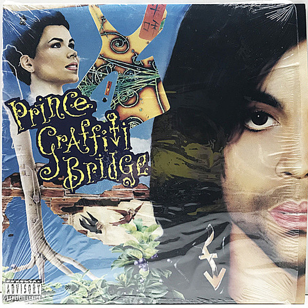 レコードメイン画像：稀少 '90年 アナログ 2LP シュリンク良好品!! USオリジナル PRINCE Graffiti Bridge (Paisley Park 1-27493) 米盤 手書きMASTERDISK, DMM