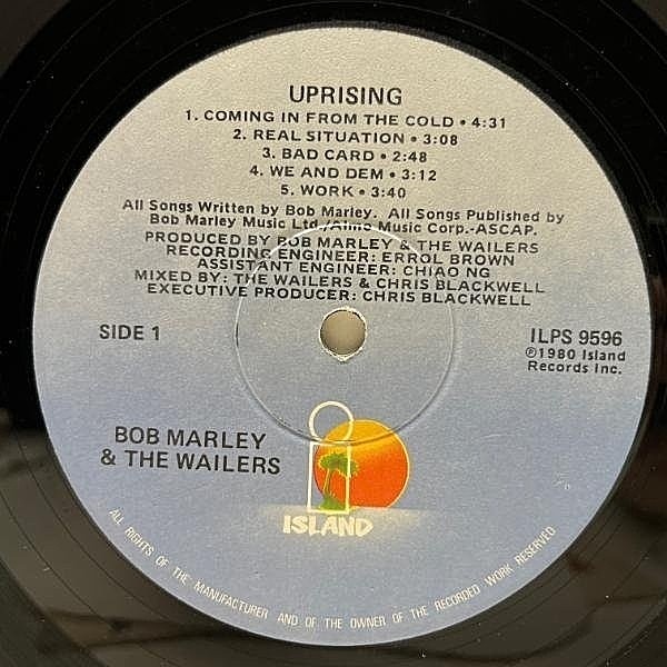 ボブマーリー bob Marley レゲエ　レコード　ジャマイカ　LP Bob Marley, Wailers - One Love (Original Stamper)(7