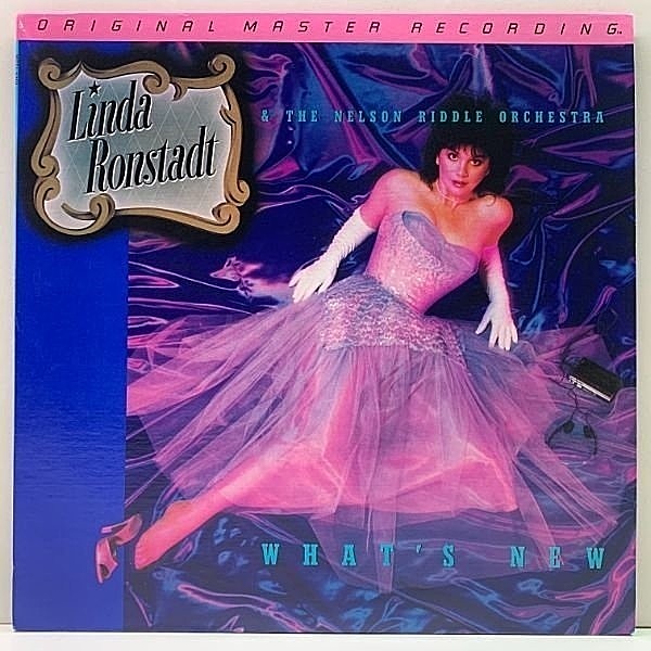 レコードメイン画像：レア!! 美品 半透明盤 MOBILE MFSL 高音質 オリジナル LINDA RONSTADT What's New (1-158) HALF SPEED モービル AUDIOPHILE