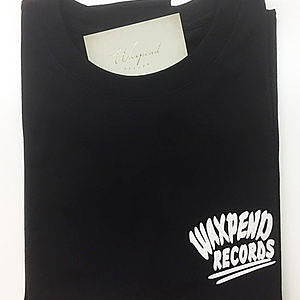 商品画像：【LONG SLEEVE : Black, M】5.6オンス・ロングスリーブ Tシャツ 黒 Mサイズ