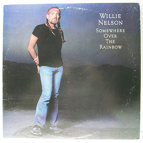 レコードメイン画像：美盤!! 初版 FC規格 USオリジナル WILLIE NELSON Somewhere Over The Rainbow (Columbia FC 36883 ) ウィリー・ネルソン