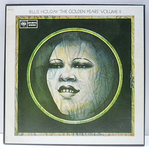 レコードメイン画像：美品【冊子付き 3LP BOX】MONO US 2eyeラベル BILLIE HOLIDAY The Golden Years Volume II ('66 Columbia) モノラル 3枚組ボックス！
