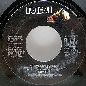 レコード画像：ODYSSEY / Native New Yorker