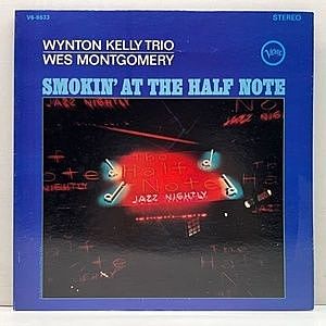 レコード画像：WYNTON KELLY / WES MONTGOMERY / Smokin' At The Half Note