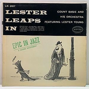 レコード画像：COUNT BASIE / LESTER YOUNG / Lester Leaps In