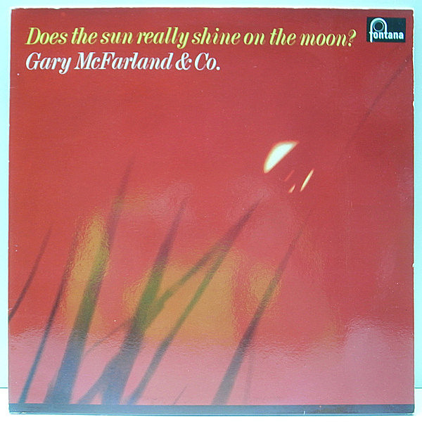 レコードメイン画像：美品 ニス引き HOLLAND 蘭オリジナル GARY McFARLAND Does The Sun Really Shine On The Moon? Richard Davis, Jerome Richardson ほか