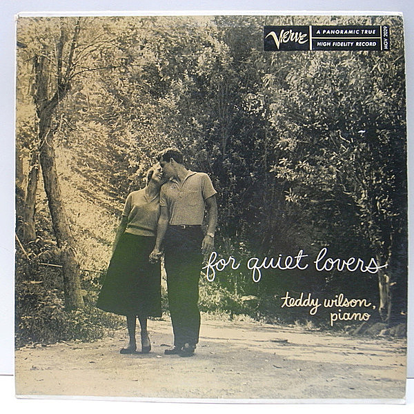 レコードメイン画像：【人気ジャケット】MONO 深溝 TEDDY WILSON For Quiet Lovers (Verve MG V 2029) シンプル・イズ・ベストなピアノトリオ好盤！
