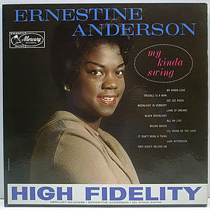 レコード画像：ERNESTINE ANDERSON / My Kinda Swing