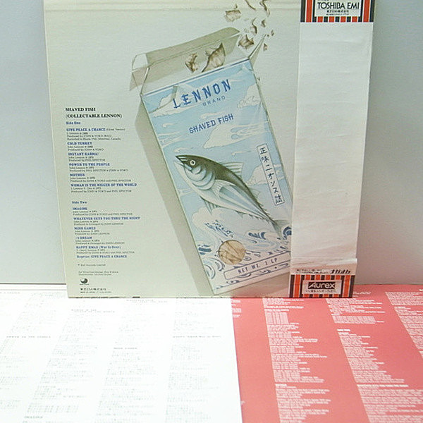 John Lennon / The Plastic Ono Band – Shaved Fish – Cassette