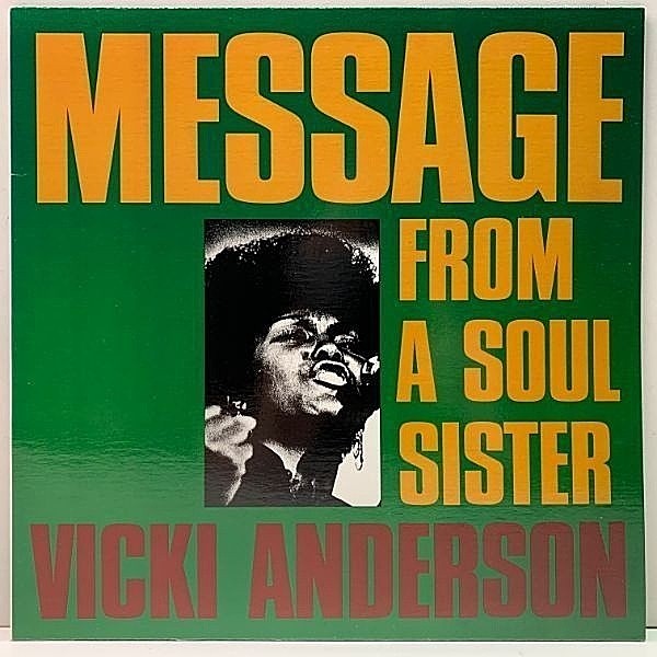 レコードメイン画像：VICKI ANDERSON レア音源集!! GANG STARR Message From A Soul Sister, BIZ MARKIE Super Good サンプリング ネタ 最高のLady Funk Soul