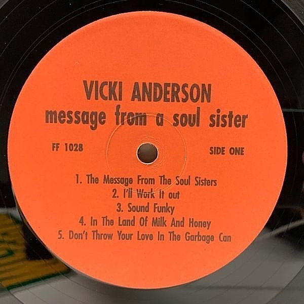 Vicki Anderson Message from the soul… Stream Vicki Anderson - The Message From The Soul Sisters