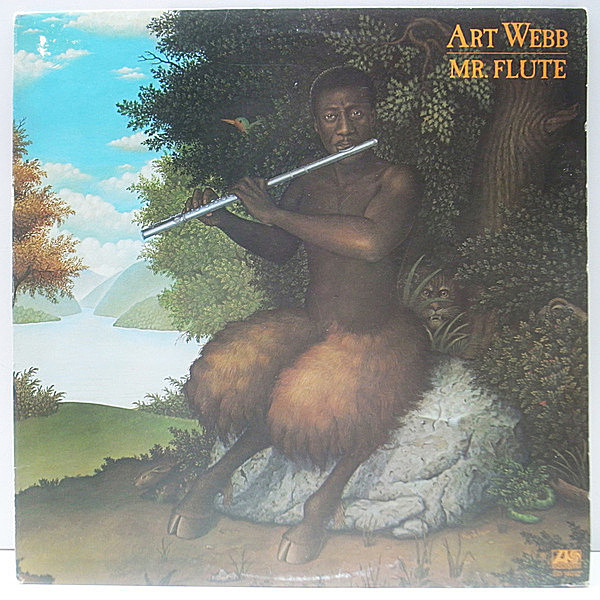 レコードメイン画像：【Patrick Adamsプロデュース】両マトA 良好品!! USオリジナル ART WEBB Mr. Flute ('77 Atlantic) Dobie ほか 傑作ソウル・ジャズ