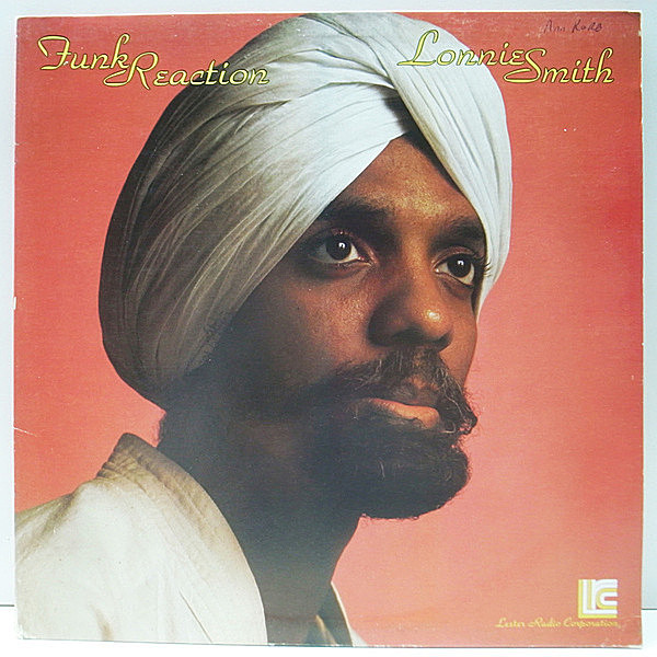 レコードメイン画像：【NIJABES、UFOサンプリング】USオリジナル LONNIE SMITH Funk Reaction ('77 Lester Radio Corporation) SOUL JAZZ／JAZZ FUNK