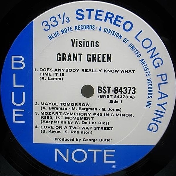 GRANT GREEN / Visions (LP) / Blue Note | WAXPEND RECORDS