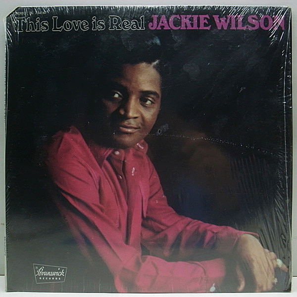 レコードメイン画像：w/shrink 美品 Brunswick Orig JACKIE WILSON This Love Is Real