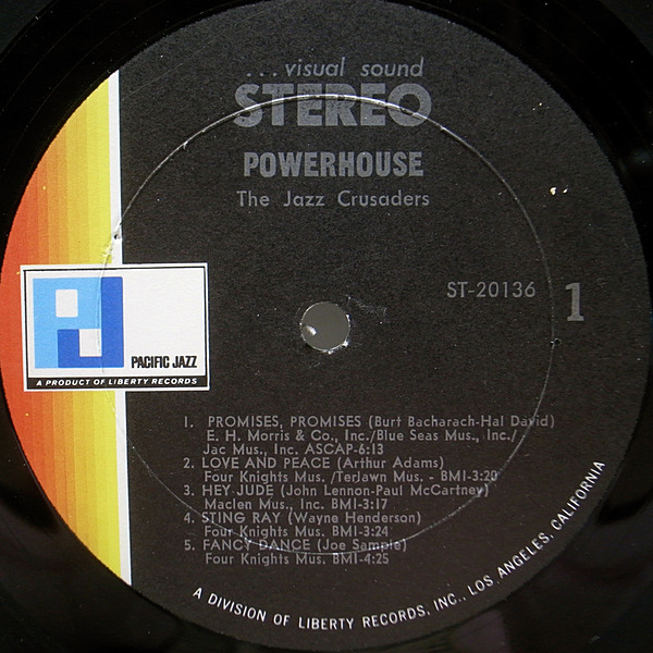JAZZ CRUSADERS / Powerhouse (LP) / Pacific Jazz | WAXPEND